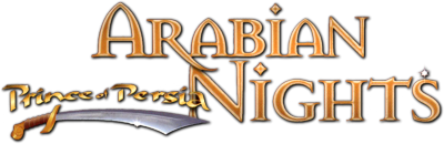 Prince of Persia Arabian Nights logo for Sega Dreamcast